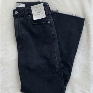 Straight leg jeans